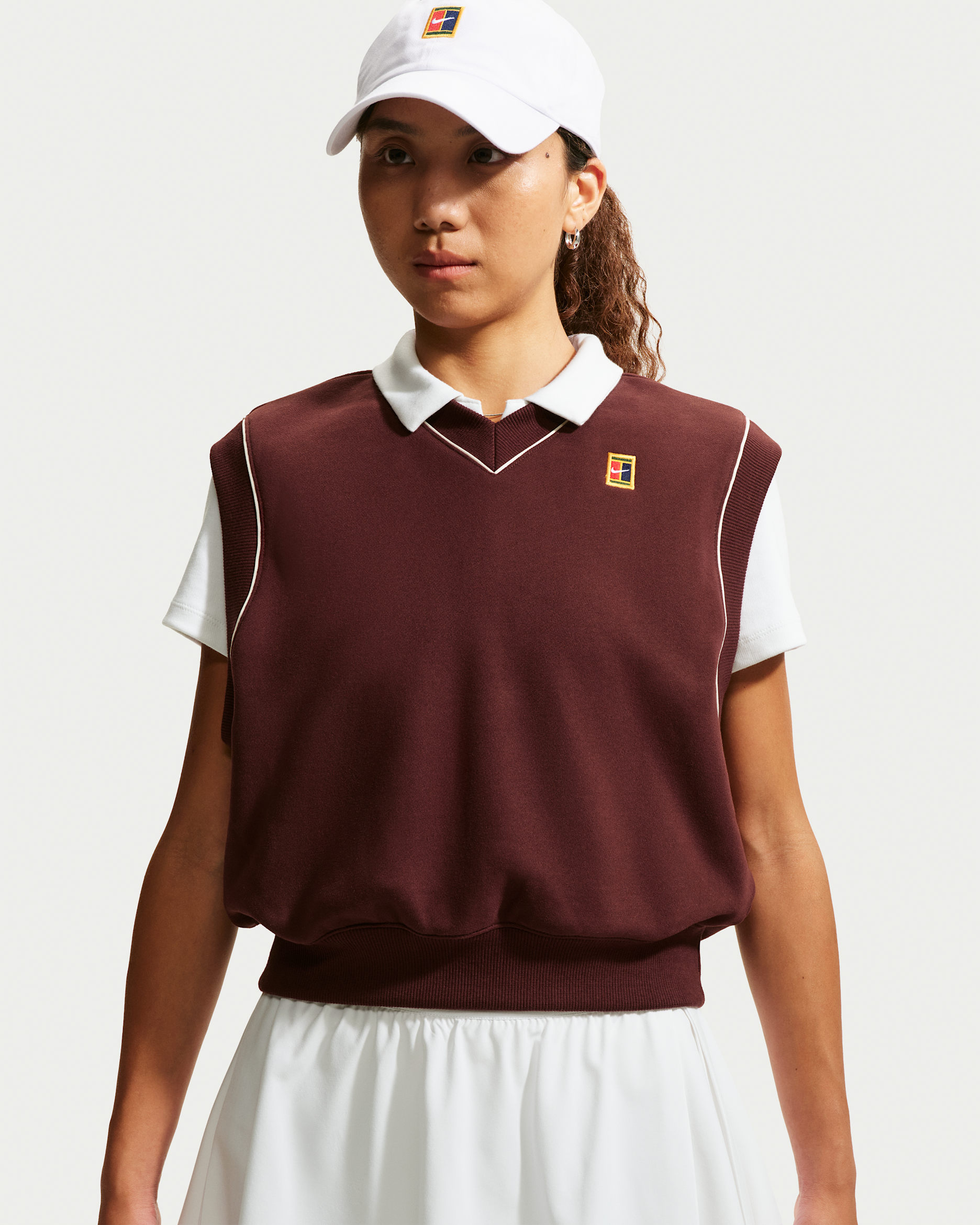 NIKE ナイキ　中綿ベスト　ランニング　テニス　レディース NIKE公式】NikeCourt Courtコレクション ウィメンズ フリース テニス